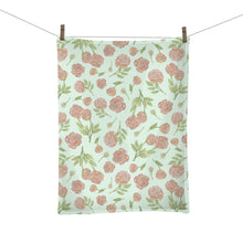 Load image into Gallery viewer, Rose Tea Towel