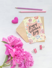 Load image into Gallery viewer, Happy Valentines Day Card
