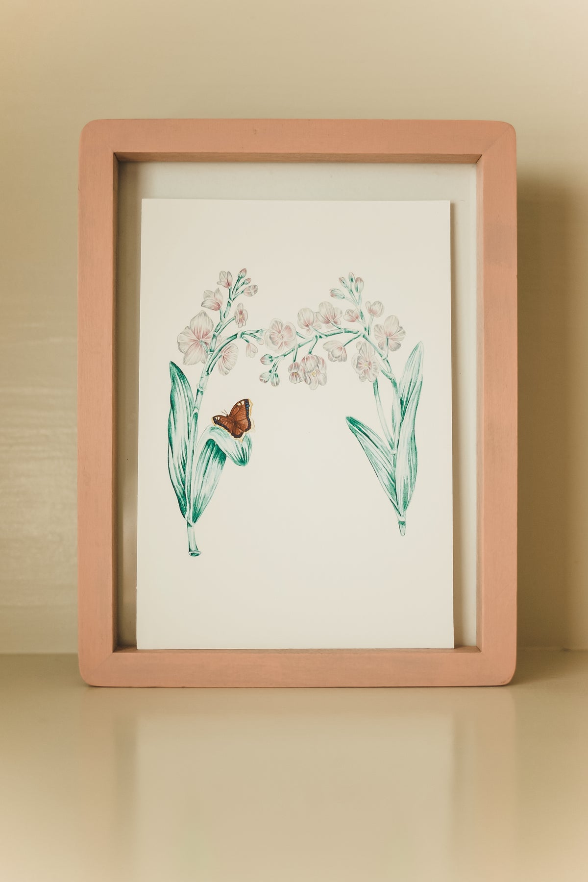 Letter M Initial Art Print