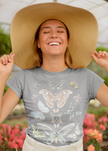 Load image into Gallery viewer, Butterfly Vintage Scientific Tshirt
