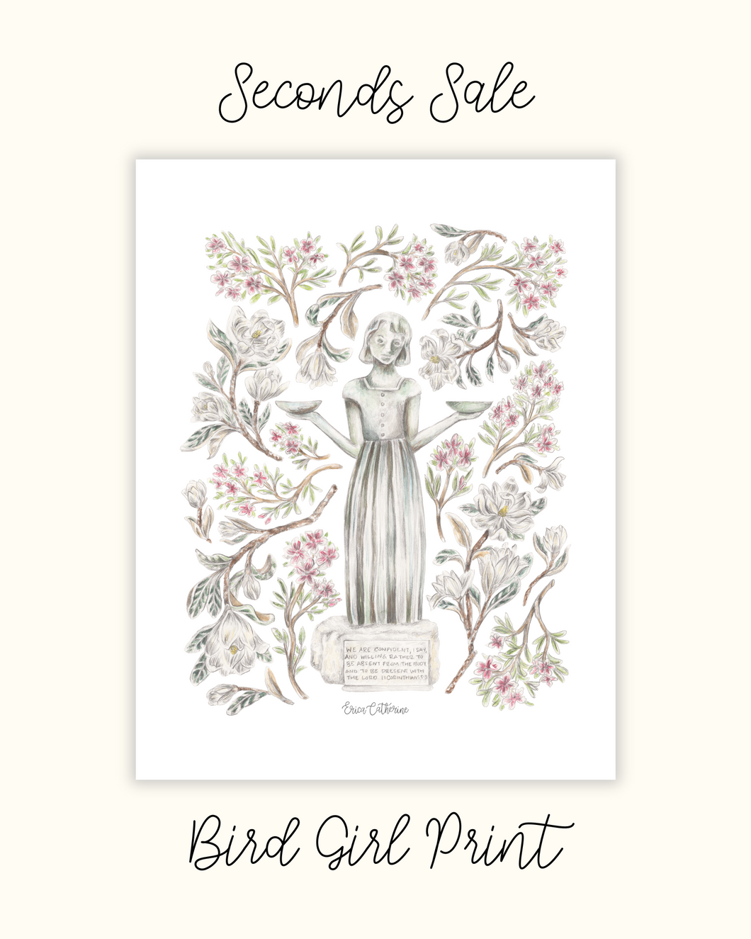 Bird Girl Print - Seconds Sale