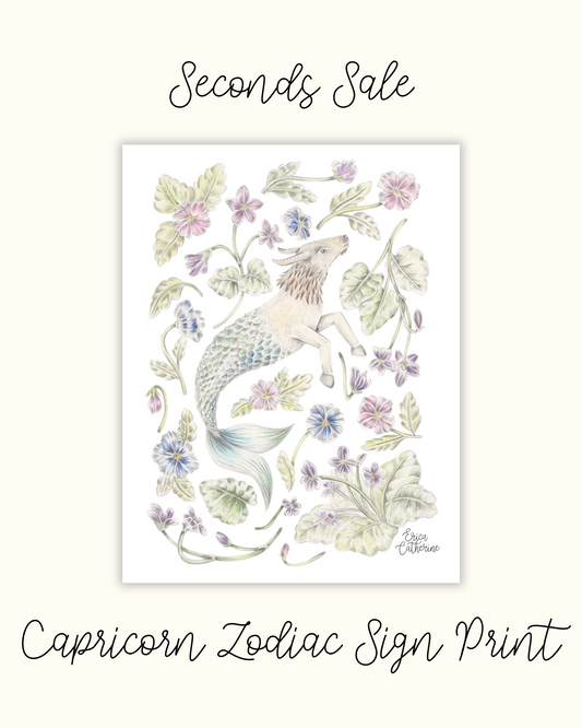 Capricorn Zodiac Sign - Seconds Sale