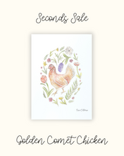 Load image into Gallery viewer, Backyard Chicken Print - Seconds Sale

