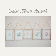 Load image into Gallery viewer, Custom Flower - Mini Original Illustration
