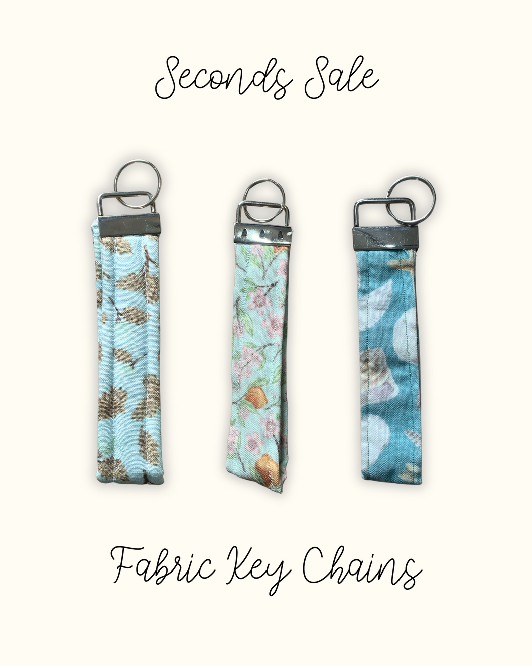 Fabric Key Chains - Seconds Sale