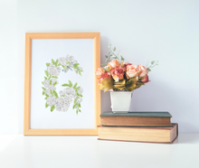 Load image into Gallery viewer, Letter G Initial Art Print
