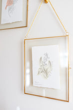 Load image into Gallery viewer, May Birth Flower - Lily of the Valley Mini Original Artwork
