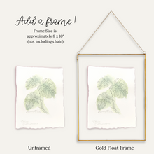 Load image into Gallery viewer, Monstera Plant Mini Original Art
