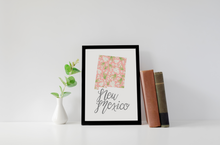 Load image into Gallery viewer, New Mexico State Map Art Print
