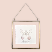 Load image into Gallery viewer, Pink Glasswing Butterfly Original Artwork
