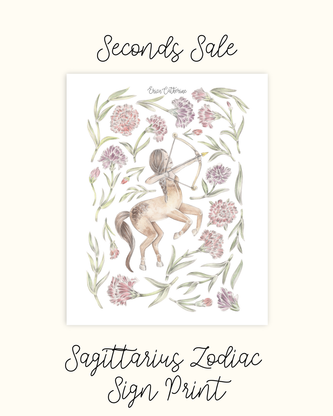 Sagittarius Zodiac Sign - Seconds Sale