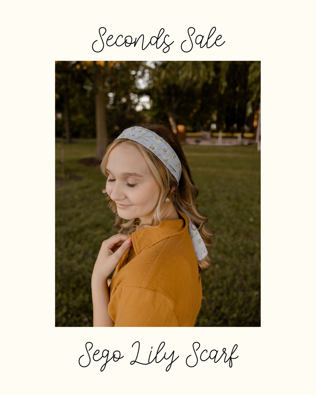 Sego Lily Scarf - Seconds Sale