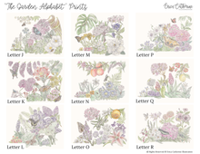 Load image into Gallery viewer, "The Garden Alphabet" Prints
