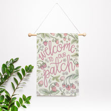 Load image into Gallery viewer, Welcome to our Patch Garden Flag
