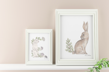 Load image into Gallery viewer, Letter E Woodland Alphabet Fine Art Print
