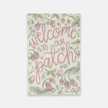Load image into Gallery viewer, Welcome to our Patch Garden Flag
