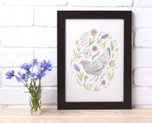 Load image into Gallery viewer, Backyard Chickens Print Series

