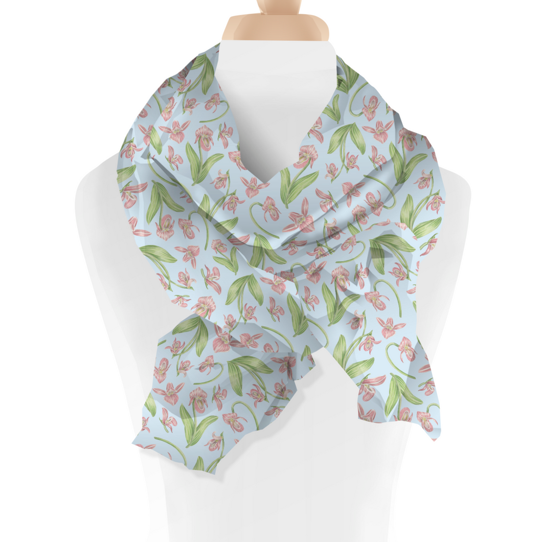 Lady Slipper Orchid Scarf