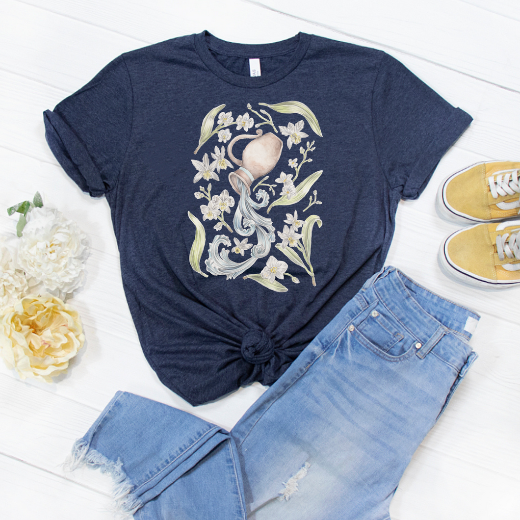 Aquarius Sign T-shirt