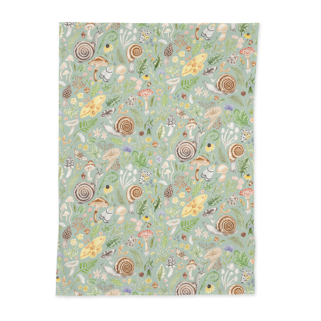 Forest Floor - Baby Swaddle Blanket