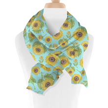 Load image into Gallery viewer, Sunflower Floral Scarf
