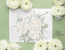 Load image into Gallery viewer, Bridal Bouquet Custom Artwork
