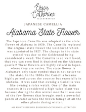 Load image into Gallery viewer, Alabama State Flower Map Sticker
