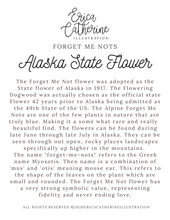 Load image into Gallery viewer, Alaska State Flower Map Vinyl Sticker

