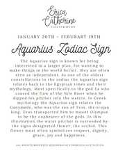 Load image into Gallery viewer, Aquarius Sign Art Print

