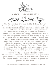 Load image into Gallery viewer, Aries Zodiac Sign Sticker

