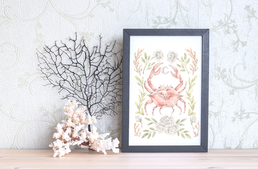 Cancer Sign Art Print