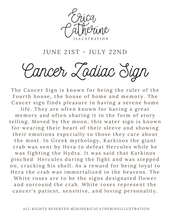 Load image into Gallery viewer, Cancer Sign Art Print
