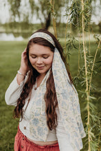 Load image into Gallery viewer, Forget Me Nots Scarf
