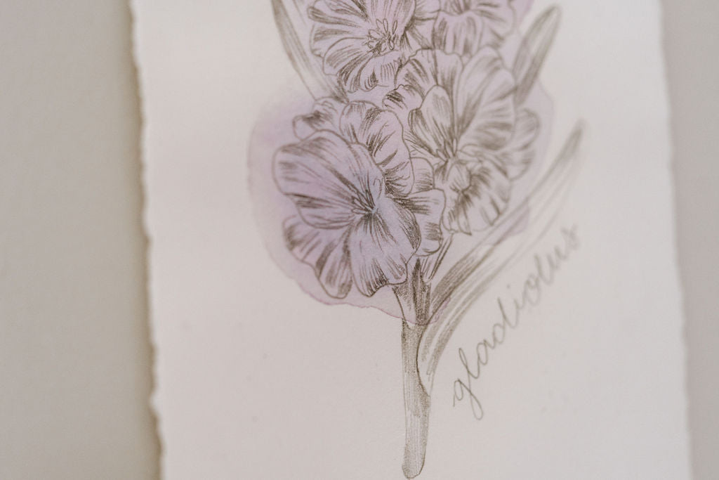 August Birth Flower Tattoos {Poppies + Gladiolus} - TattooGlee | Birth flower  tattoos, August flower tattoo, Gladiolus flower tattoos