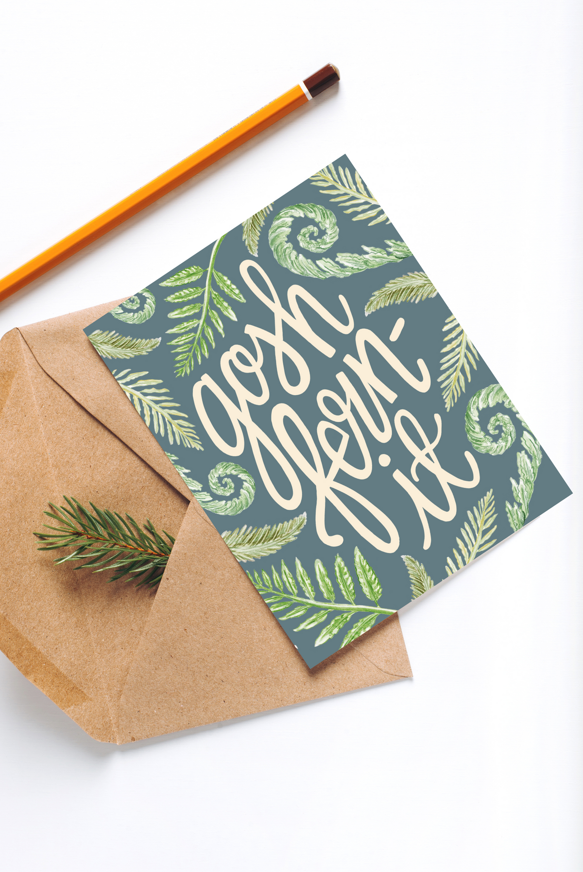 Gosh Fern-It Card
