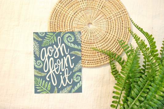 Gosh Fern-It Card