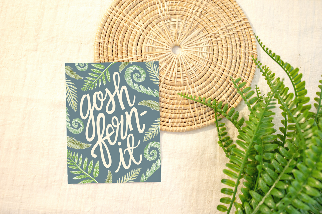 Gosh Fern-It Card