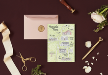 Load image into Gallery viewer, Magnolia Farms Map Illustration
