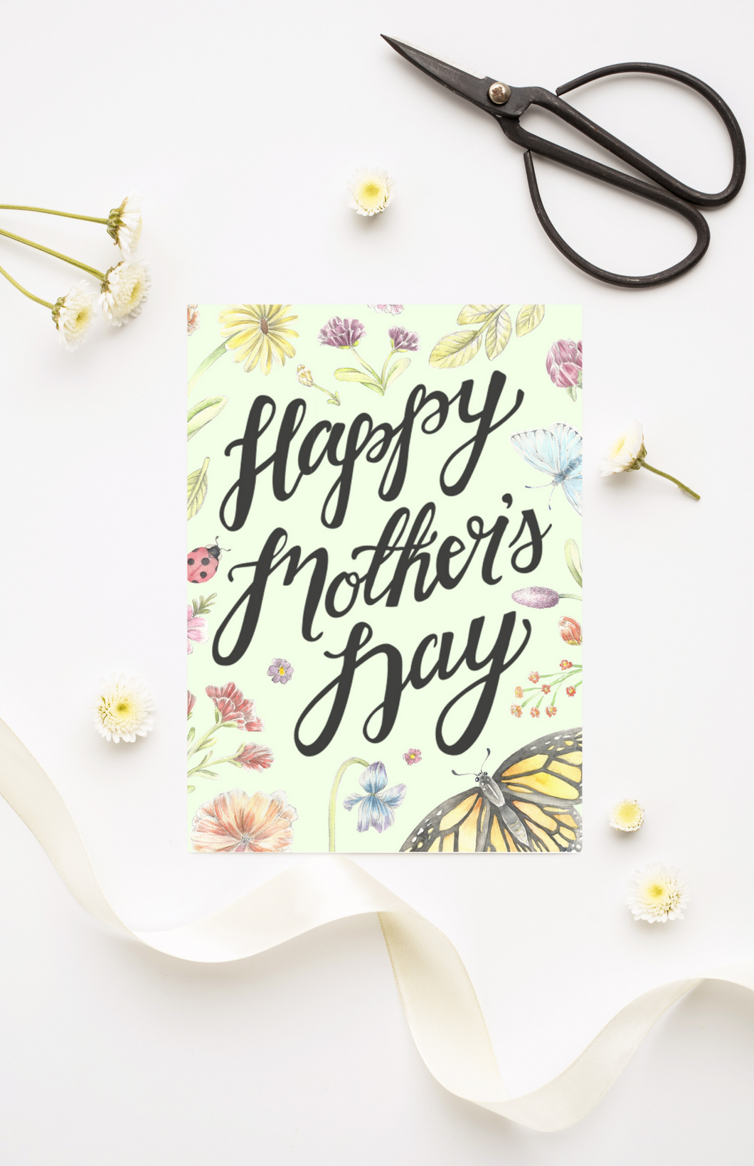 Happy Mother's Day Folded Card