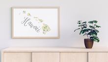 Load image into Gallery viewer, Hawaii State Map Art Print
