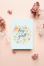 Load image into Gallery viewer, Hey Y&#39;all Folded Card
