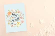 Load image into Gallery viewer, Hey Y&#39;all Folded Card
