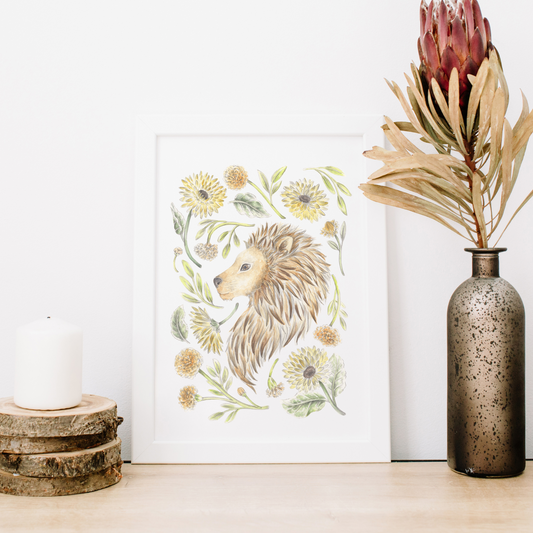 Leo Sign Art Print