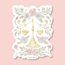 Load image into Gallery viewer, Libra Zodiac Sign Sticker
