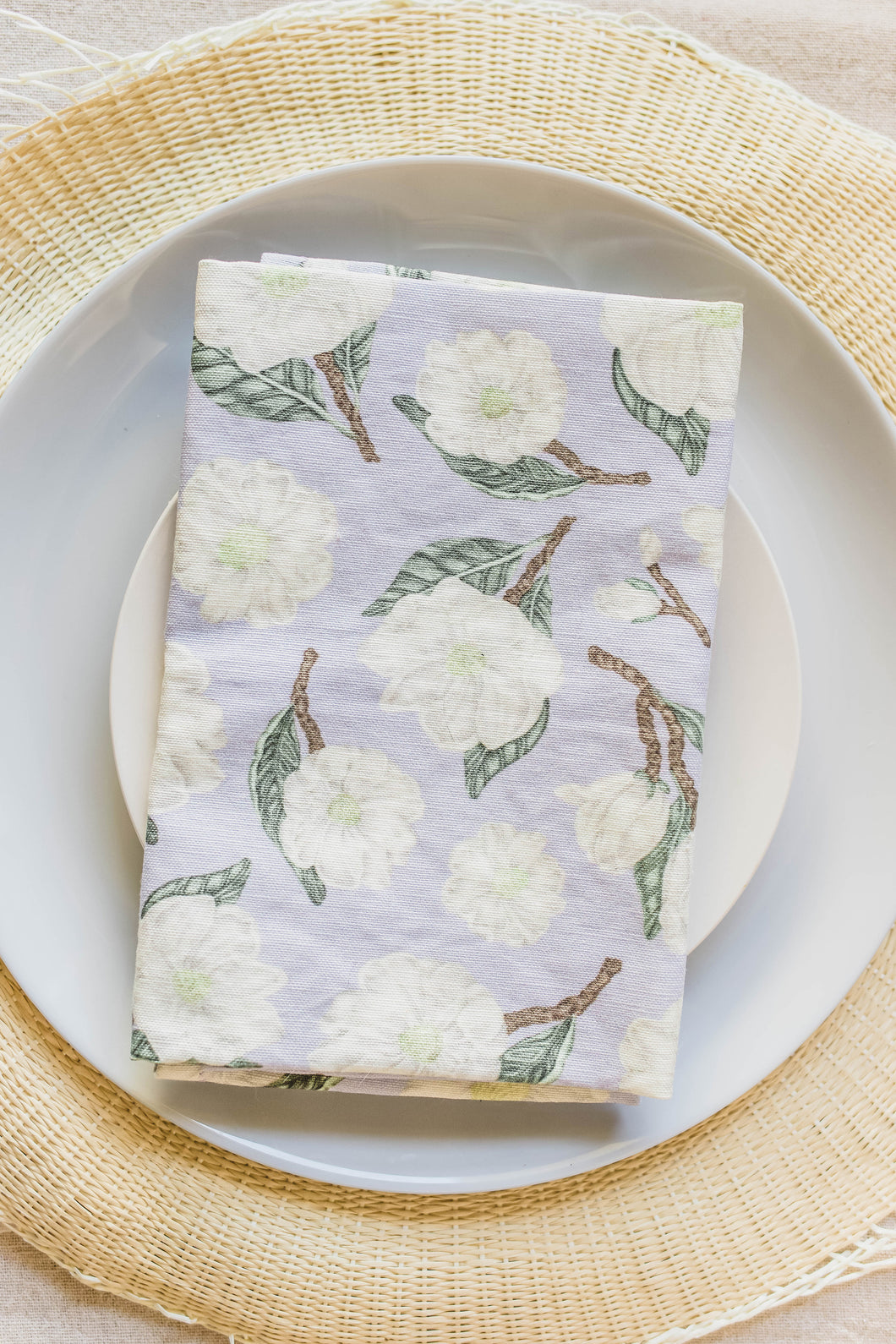 Magnolia Tea Towel