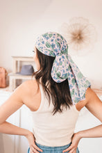 Load image into Gallery viewer, Meadow Violet Flower Scarf
