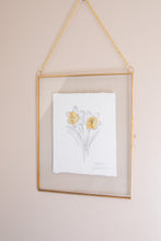 Load image into Gallery viewer, December Birth Flower - Narcissus Mini Original Drawing
