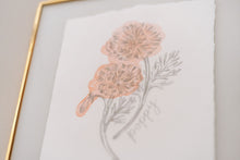 Load image into Gallery viewer, August Birth Flower - Poppy Mini Original  Artwork
