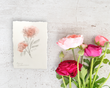 Load image into Gallery viewer, June Birth Flower - Rose Mini Original Drawing
