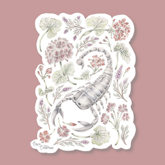 Scorpio Zodiac Sign Sticker